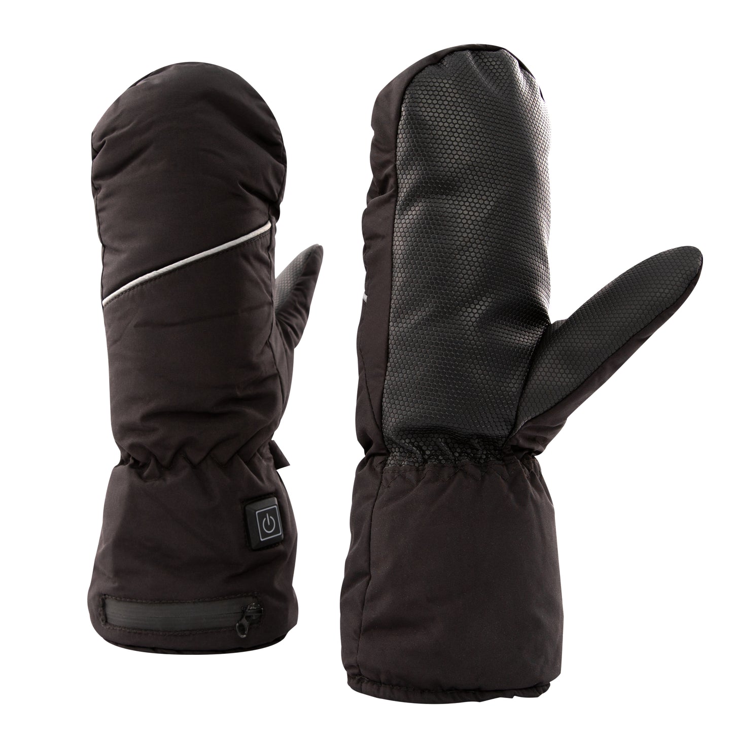 NorthHeat Premium optimierte beheizte Handschuhe | beheizbare Fäustlinge für Männer & Frauen in 3 Größen | wiederaufladbare Heizhandschuhe | Skifahren und Outdoor (Größen S,M,L)