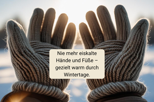 Frieren: Kalte Füße und Hände – warum ist mir immer kalt? 🥶🧤