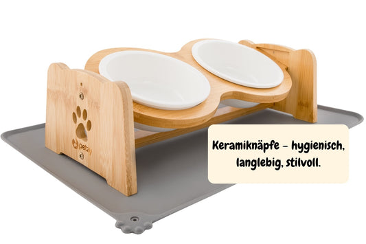 Keramik: Die hygienischen Vorteile für Futter- und Wassernäpfe 🐾